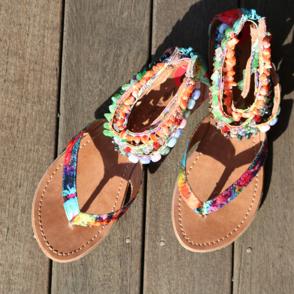 zigi soho beaded sandals